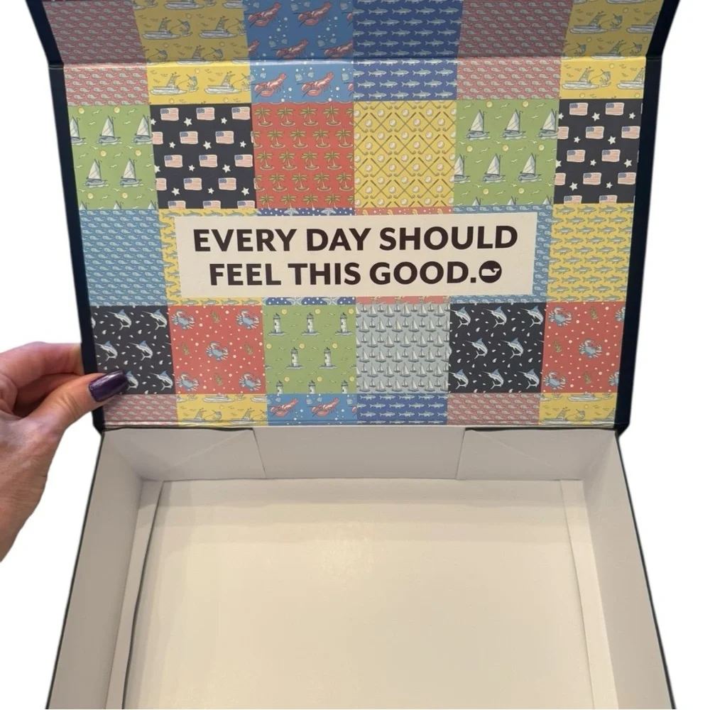Vineyard Vines Colorful Patterned Gift Box
